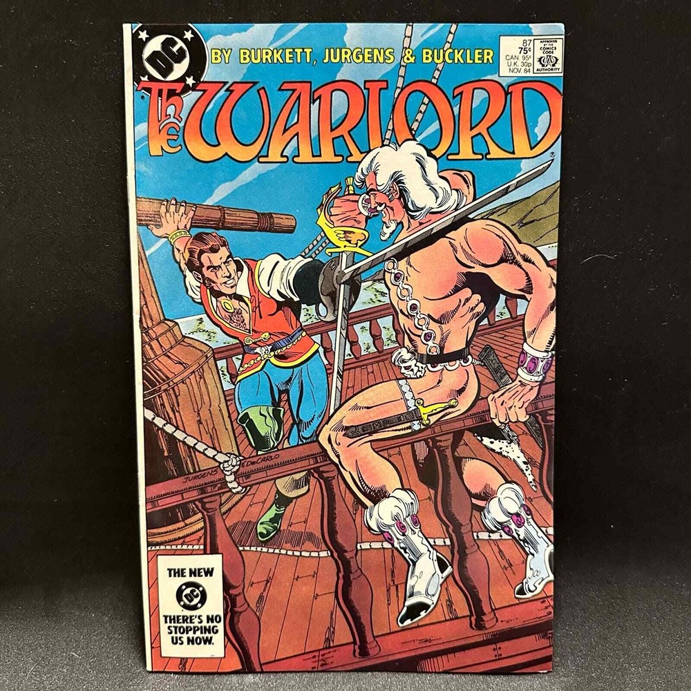 The Warlord DC Comics Nov.1984 Comic book Bargain With‎ the Devil